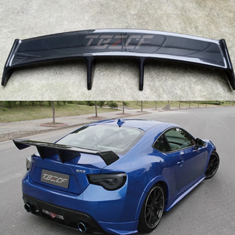 Для GT86 BRZ багажник багажника губа спойлер крыло для Toyota углеродное волокно ZELE Style