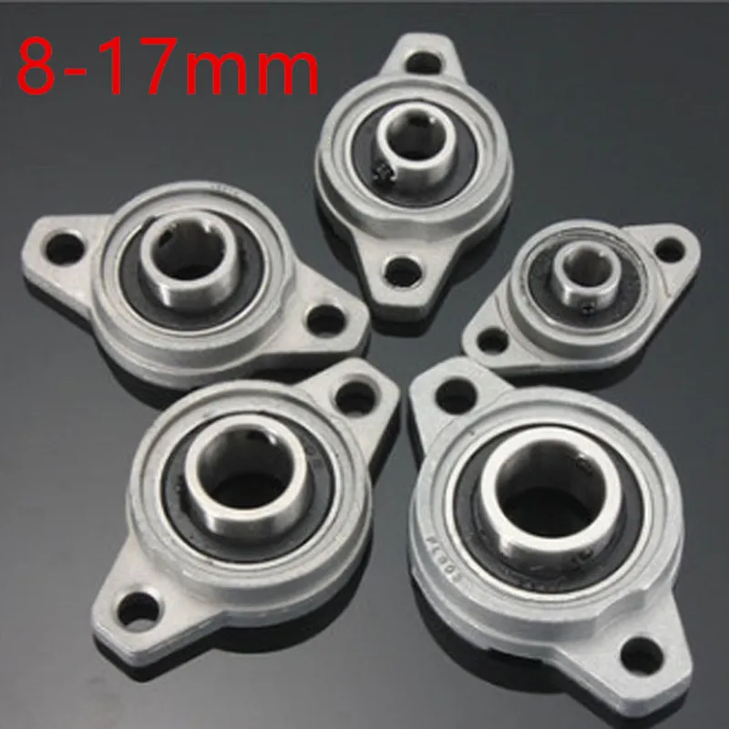 4 шт./лот опорный подшипник из цинкового сплава с диаметром 8/10/12/15/17 мм KFL08 KFL000 KFL001
