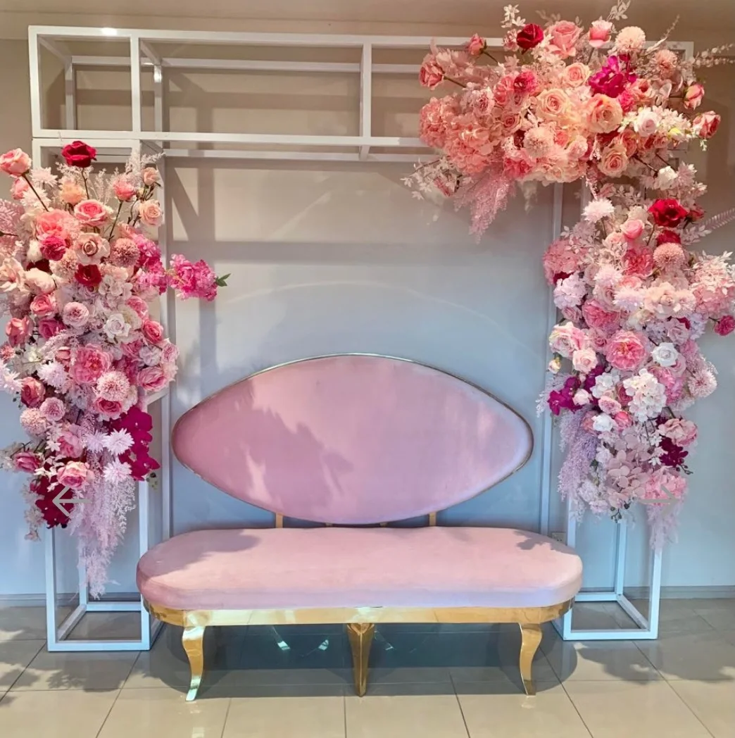

Custom size Rectangle Arch Rectangle stand frmae&wedding backdrop flower stand