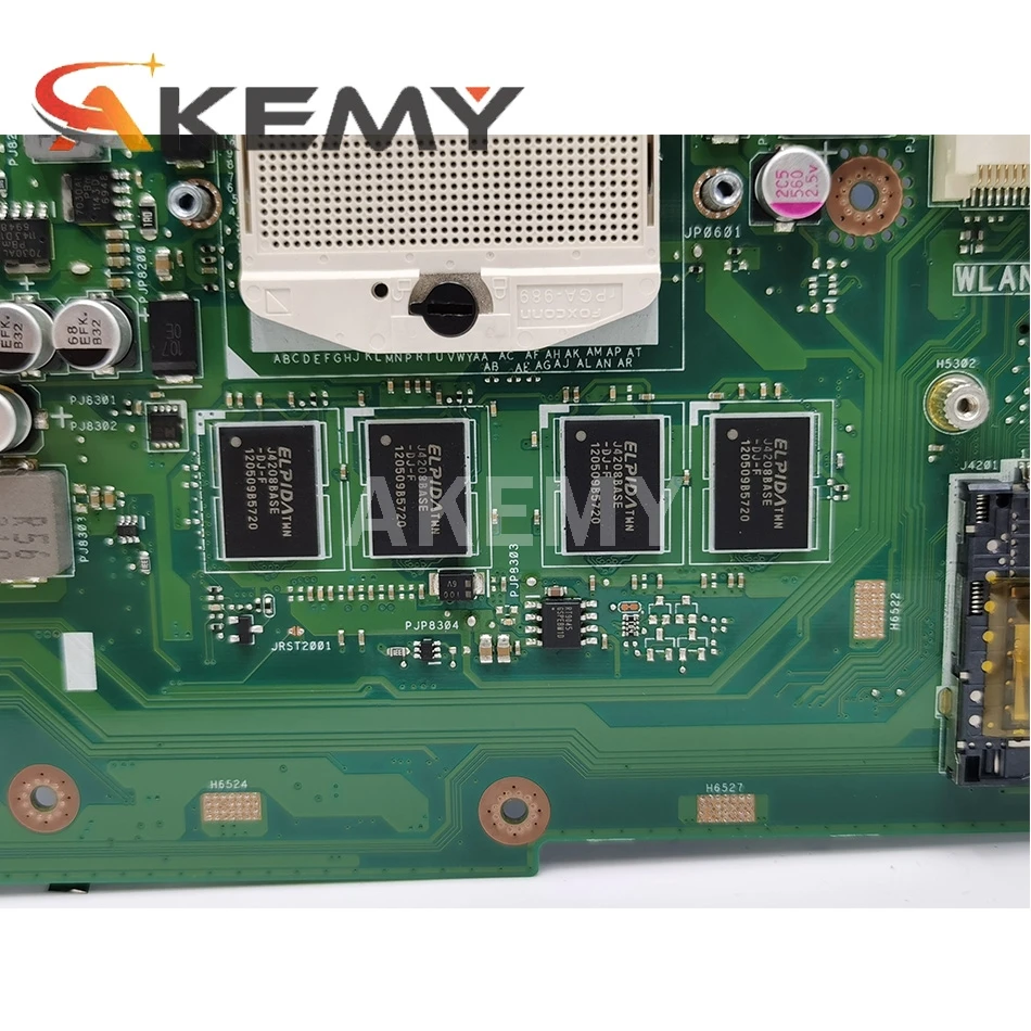 

SAMXINNO 90R-N4UMB1200U Mainboard For Asus K84C K84L K43L X44H Laptop Motherboard 4GB RAM