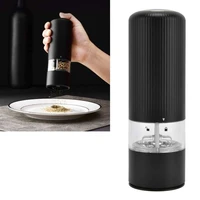 portable electric grinder automatic seasoning mill pepper and salt crusher grinder for kitchen cooking