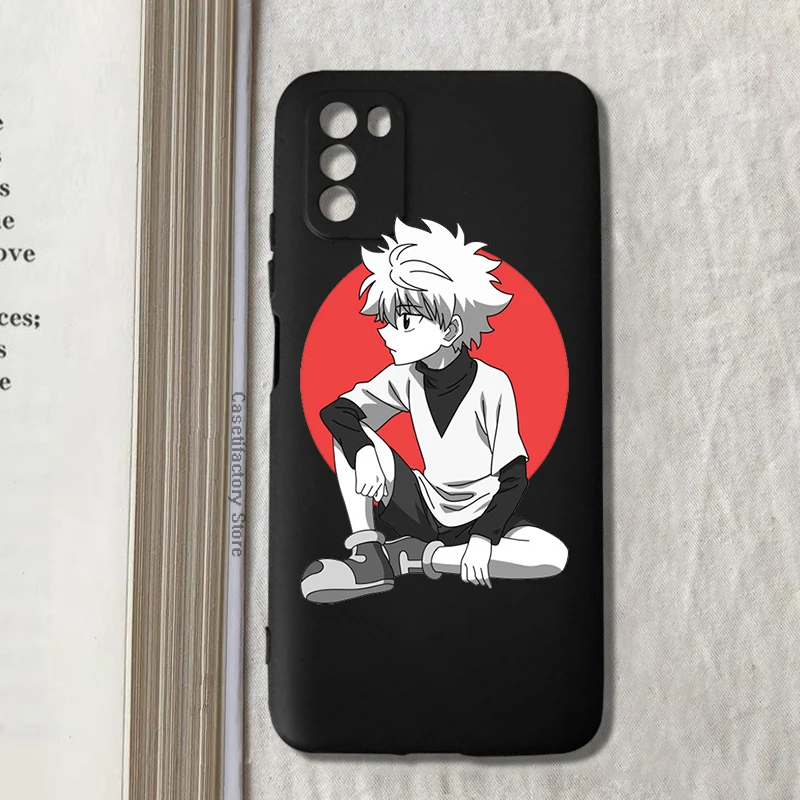 hunter x hunter phone case for xiaomi redmi note 10 pro 9 9c 9a note 9 pro for poco m3 pro x3 pro f3 killua zoldyck hisoka case free global shipping