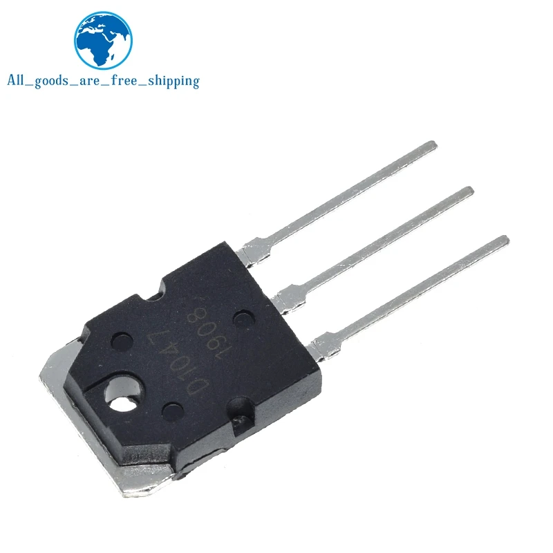 5PCS 2SD1047 TO-247 D1047 TO-3P POWER TRANSISTORS new and original IC | Электронные компоненты и принадлежности