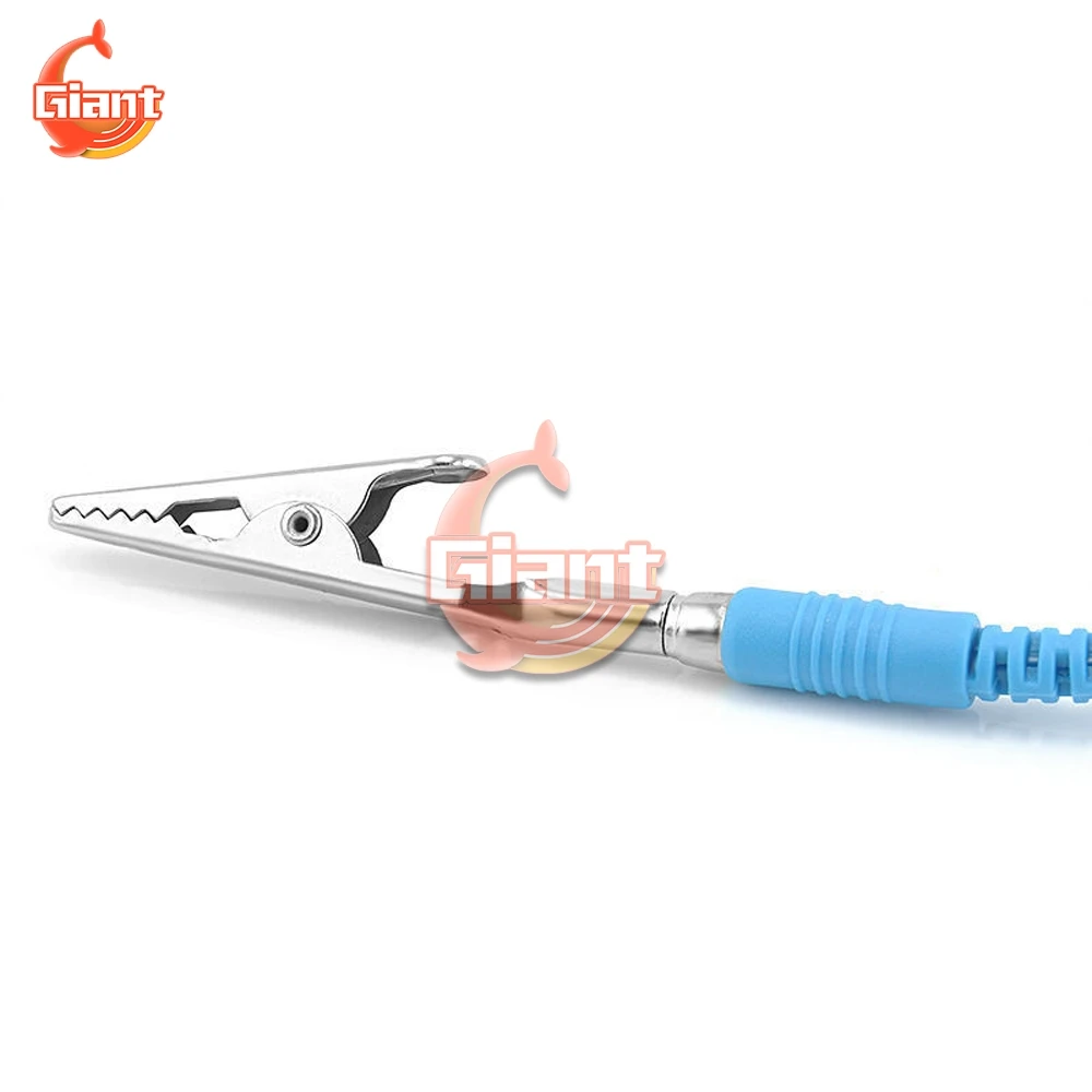 Антистатический наручный ремешок с заземляющей проволокой для сварочных работ