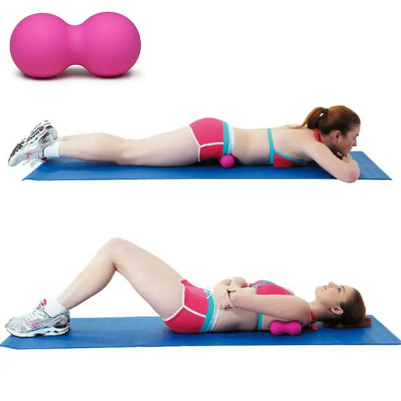 Лакросс мячик миофасции арахисовый Массажный мяч Сверхлегкий фитнес высокой