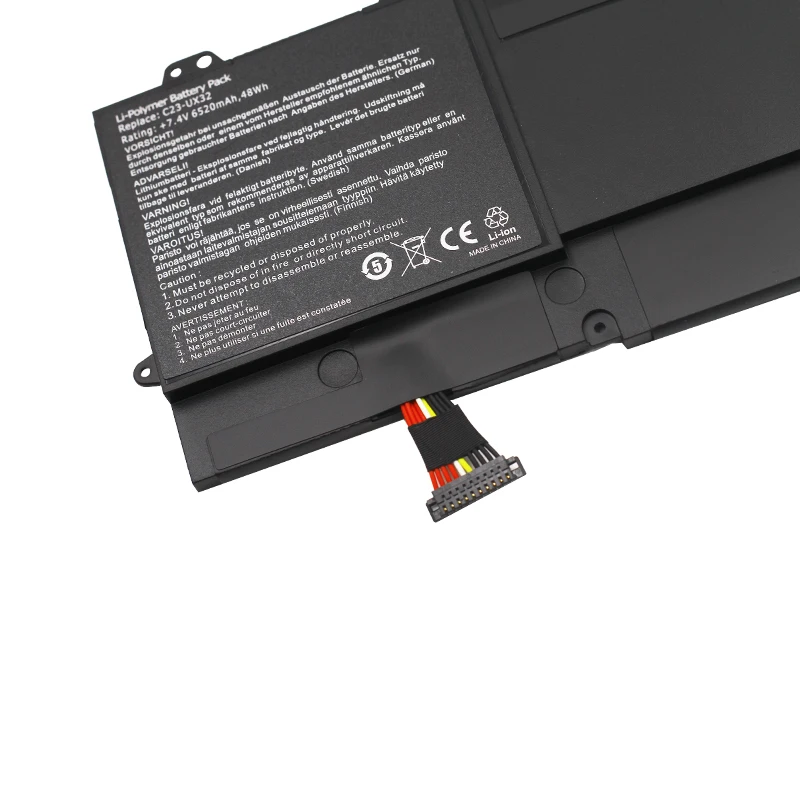 Apexway 6520mAh Аккумулятор для ноутбука ASUS VivoBook U38N U38N-C4004H ZenBook UX32 UX32A UX32VD UX32LA C23-UX32 |