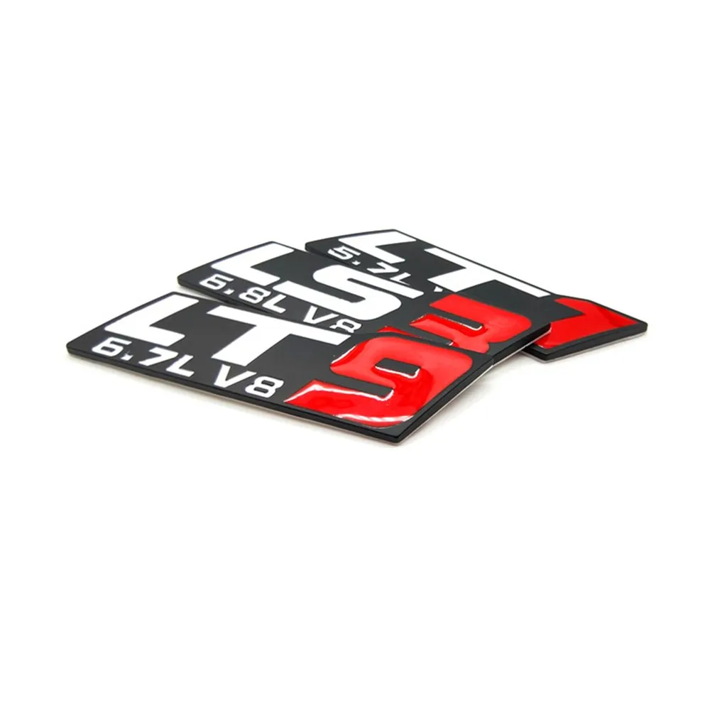 Наклейка Cayears LS1 LS6 LT1 LT9 5.7L V8 LS3 6.8L LSX 7.4L эмблема значок для кузова автомобиля задней