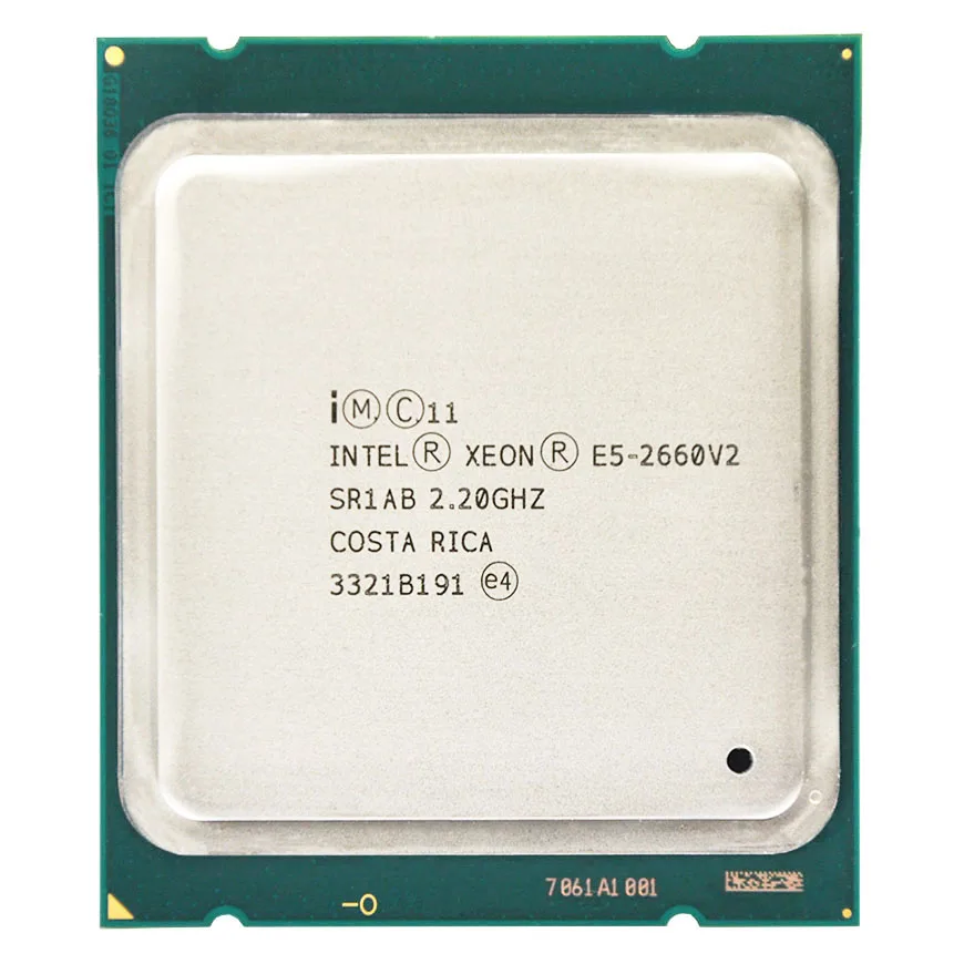 Процессор Intel Xeon E5-2660 V2 ЦП E5 2660V2 2660 LGA 2011 десять ядер процессор для сервера