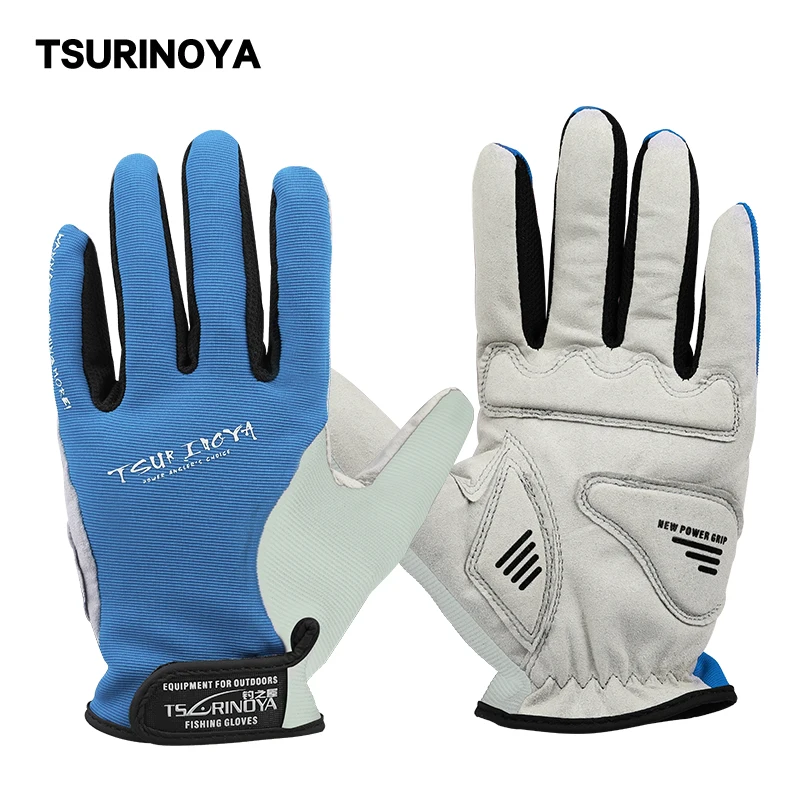 TSURINOYA Fishing Gloves Anti Slip Cycling Climbing Comfort Full Finger Professional Protective Outdoor Sports | Спорт и развлечения