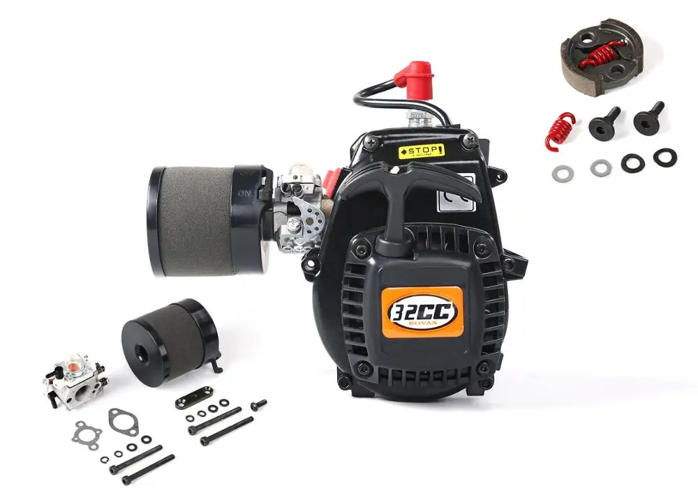 4 болта 32cc двигатель для HPI ROFUN КМ BAJA 5B 5T части (Walbro813) | Игрушки и хобби