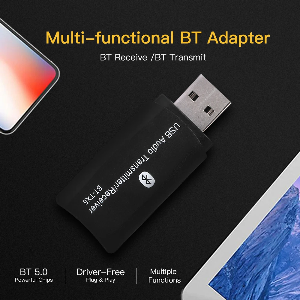BT TX6 5 0 2 в 1 аудио приемник передатчик беспроводной мини адаптер стерео