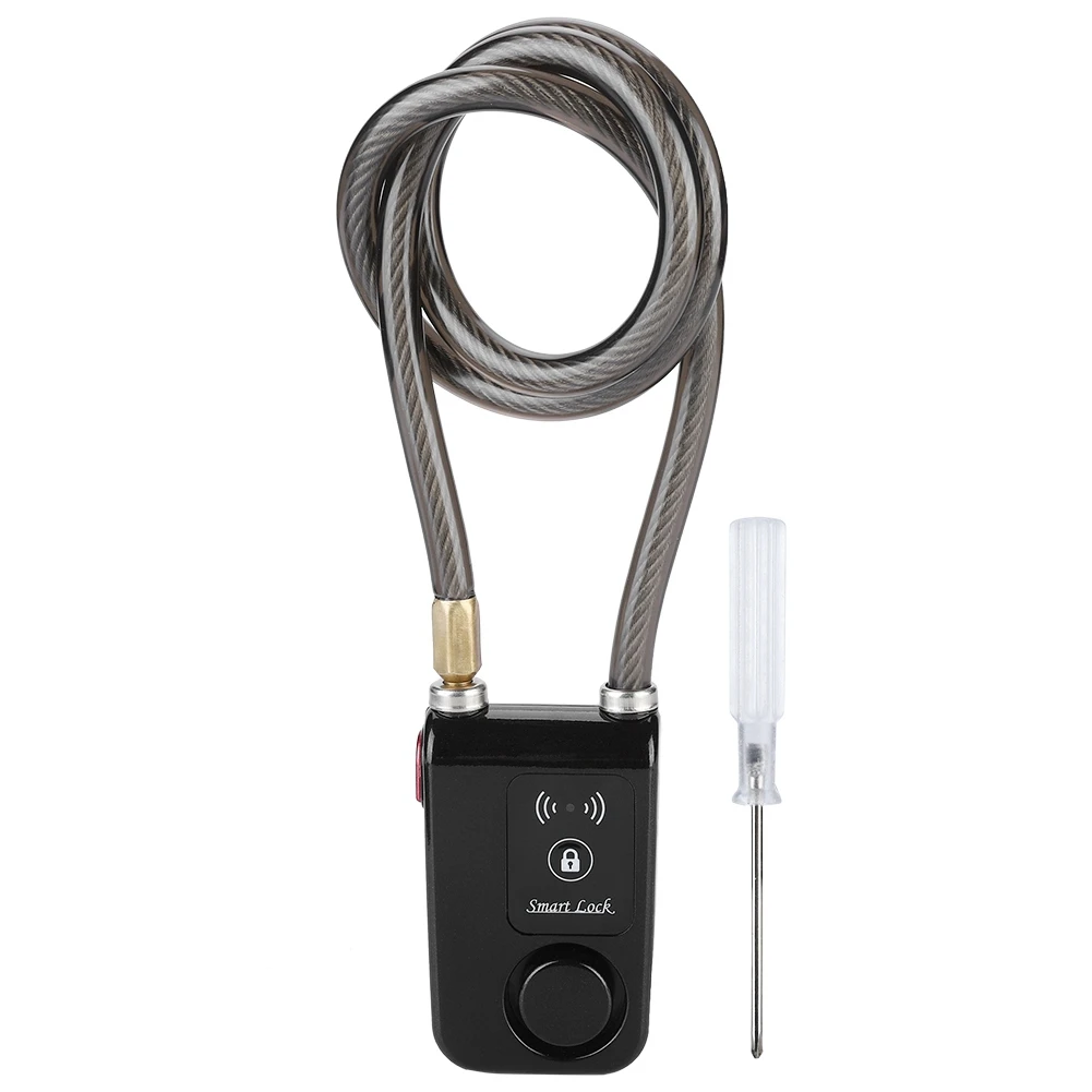 Cerradura inteligente 80 см умный БЕСКЛЮЧЕВОЙ Bluetooth замок водонепроницаемый 110дб проводной