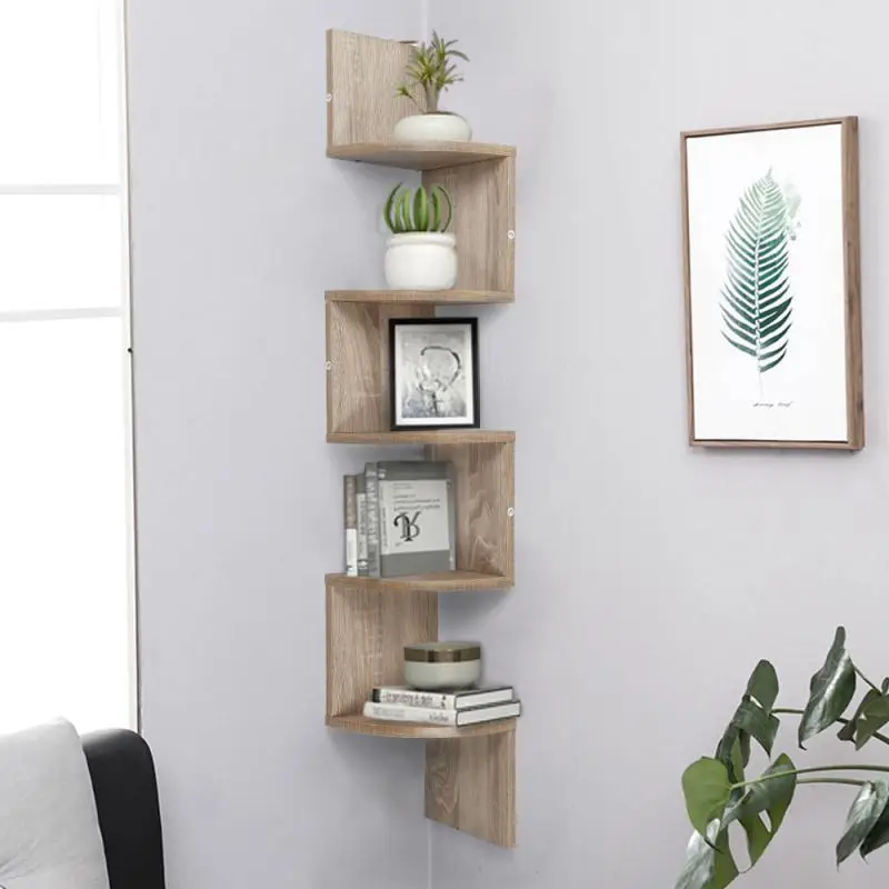 

Wall Shelf Decorative Shelves Wall Mounted Storage Holder Storage Rack for Bedroom Living Room Office Organizer Decor HWC