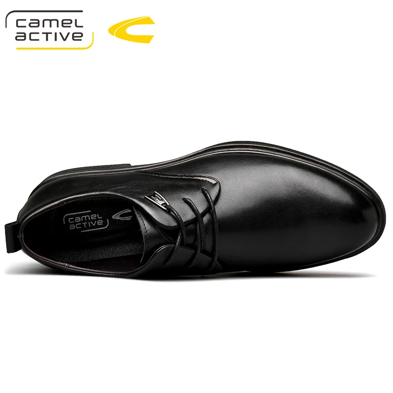 Мужские классические туфли Camel Active натуральная кожа удобная мягкая легкие