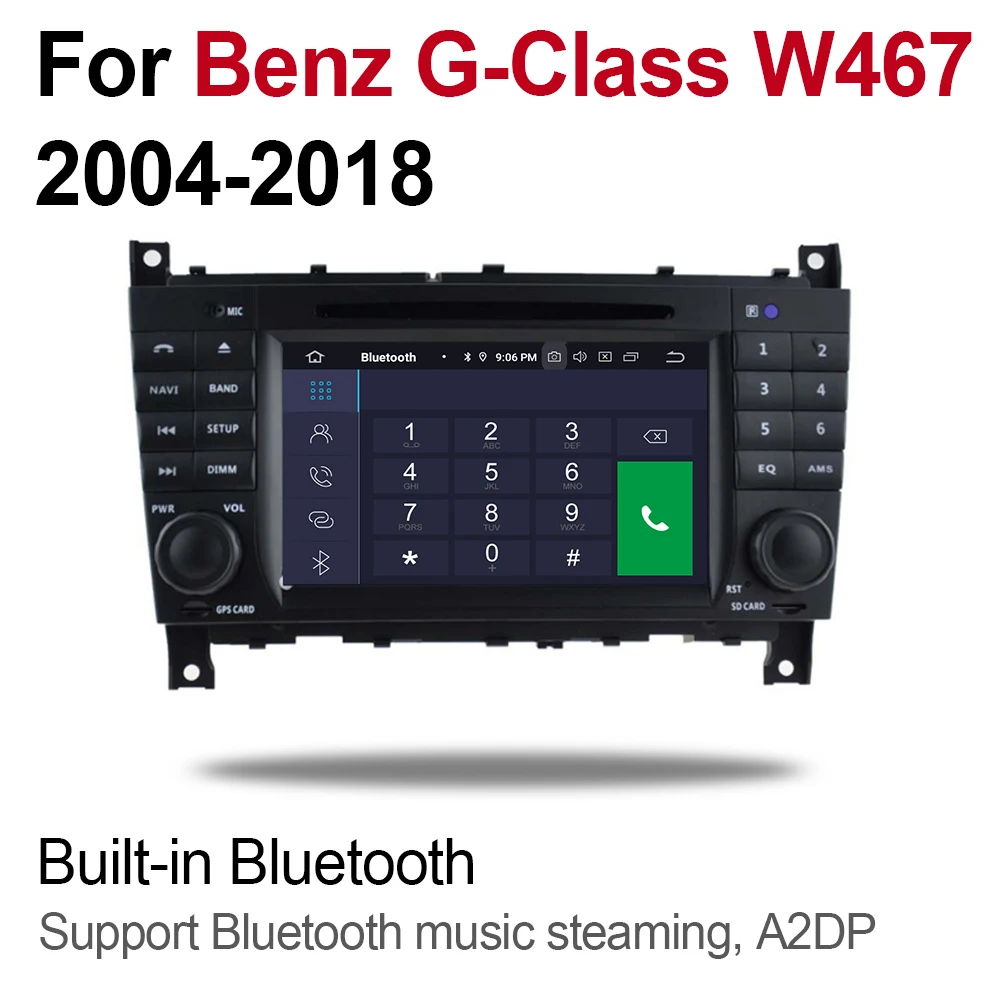 4 ГБ android 9 0 автомобильный dvd плеер для Mercedes Benz G Class W467 2004 ~ 2008 NTG Мультимедиа GPS
