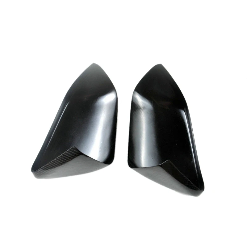 

2Pcs Carbon Fiber Rear View Side Mirror Cover Shell Housing Trim for Ford Mustang 2015 2016 2017 2018 2019 2020