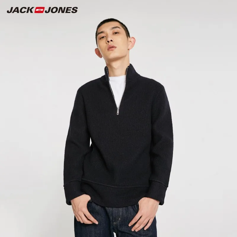 JackJones мужской модный тренд highstreet стиль водолазка свитер 218425517 |