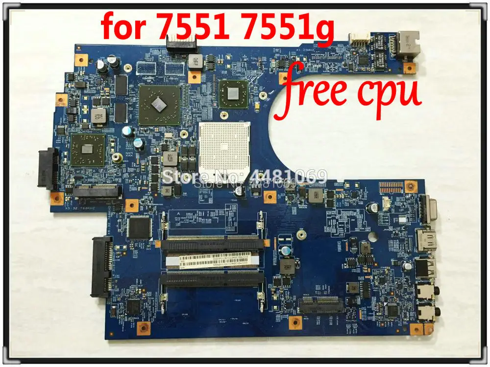 Материнская плата для ноутбуков acer 48.4HP01.011 7551 7551G материнская 09929 МБ 1 48.4HP01 011 Мб.