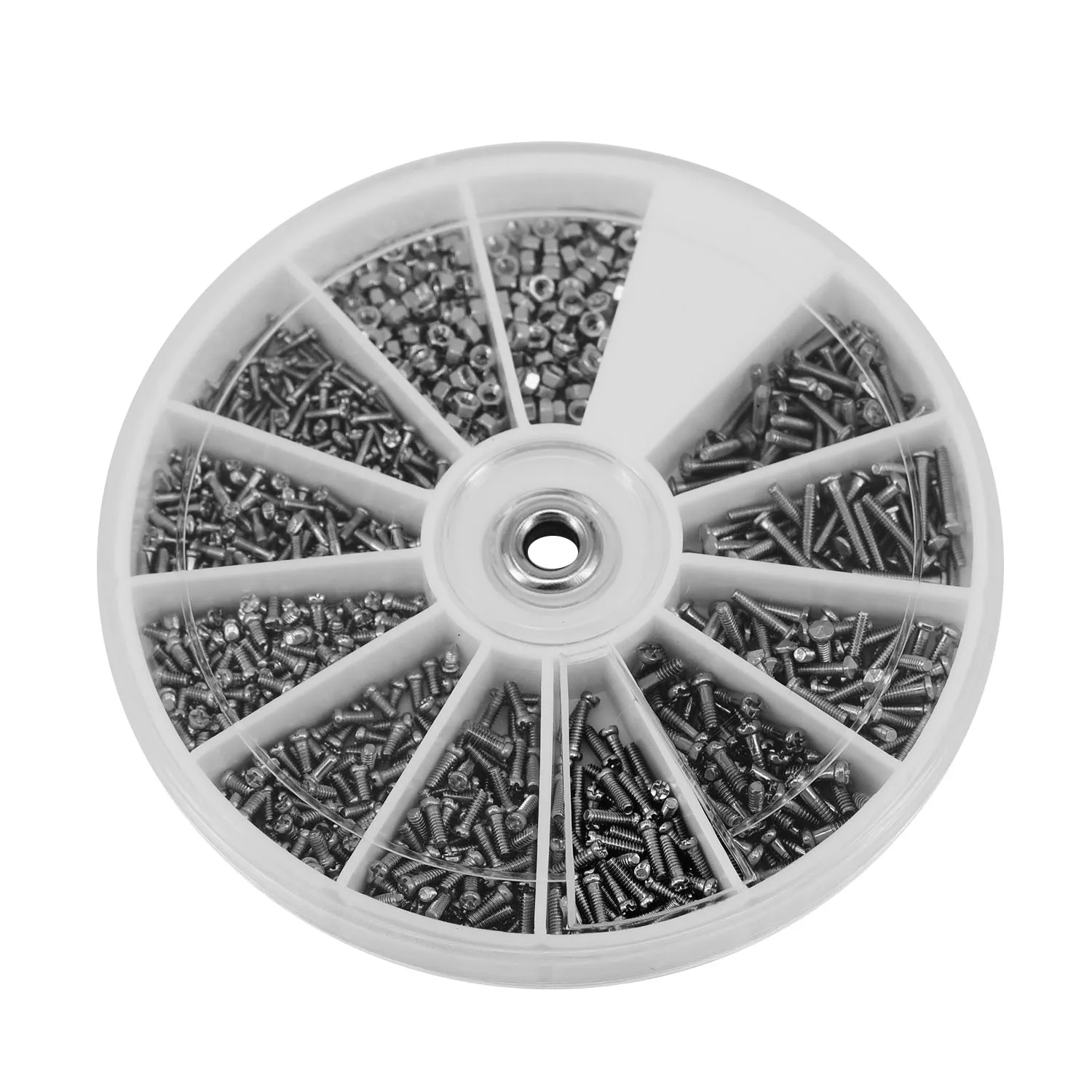 1000pcs~Stainless Steel Screws Bolts With Hex Nuts Washers Assortment Kit Parts | Инструменты