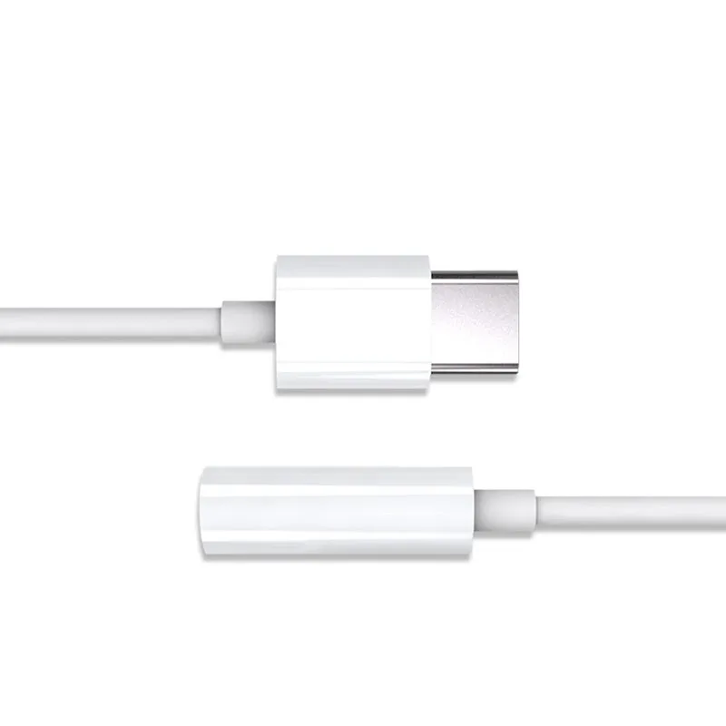 Оригинальный адаптер для наушников типа C до 3 5 мм бесшумный аудиокабель DAC OPPO R17