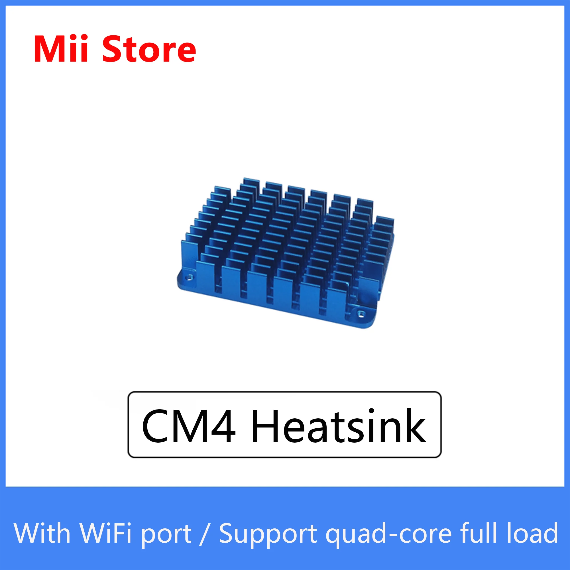 Компьютерный модуль Raspberry pi 4 кулер с радиатором CM4 и отверстием для Wi-Fi