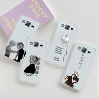 anime tokyo ghoul japan phone case transparent for samsung galaxy a s 8 9 10 12 20 21 40 50 52 51 70 71 2019 fe 5g ultra plus