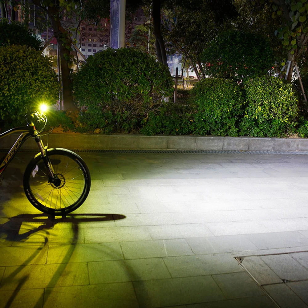 

Bike Light Rainproof USB Rechargeable 1600 Lumens 4500mAh MTB Front Lamp Headlight Aluminum Ultralight Flashlight Bicycle Light