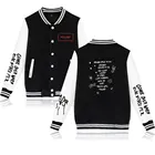 Толстовка Lil peep, бейсбольная куртка для мужчин и женщин, зимняя униформа, пальто, мужские толстовки, повседневные топы, куртка-бомбер, куртки Varsity