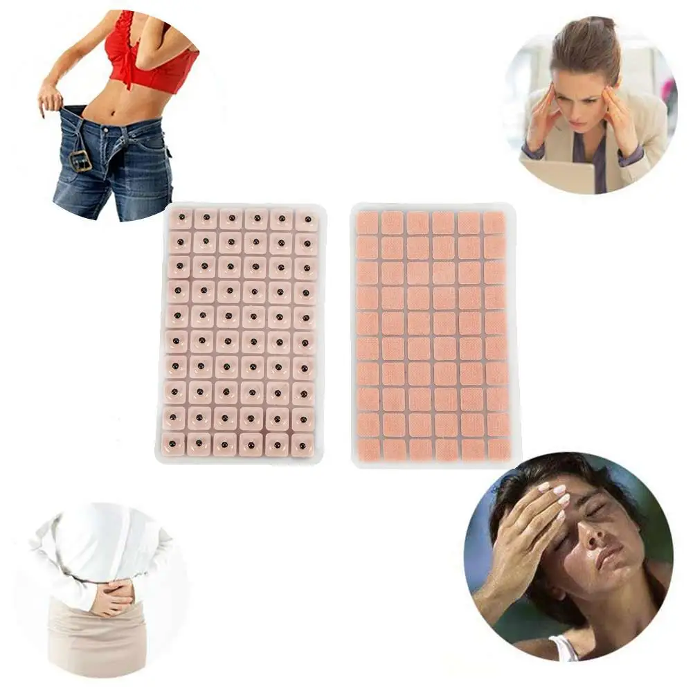 

600 Pastes Magnetic Slimming Earrings Slimming Patch Lose Weight Magnetic Health Magnetic Auricular Therapy Acupuncture Ear Pres