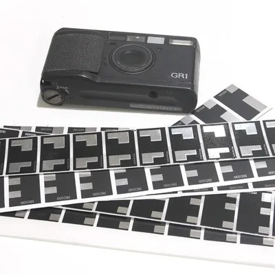 50 PCS 135 35mm 36EXP Bulk Film camera DX-Coded ISO 50 100 250 400 500 Label Hand Roll Sticker Auto Detect for Instamatic