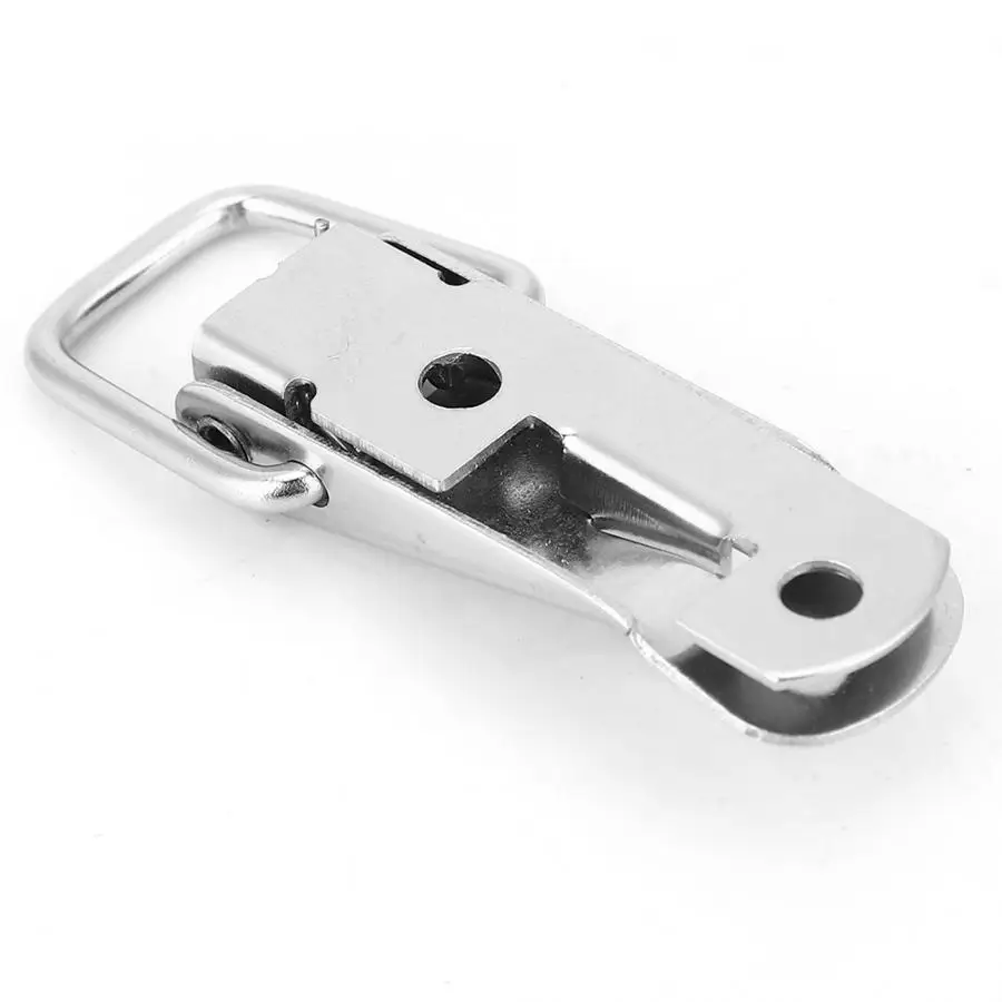 4 шт. замок Засов из нержавеющей стали 304 Регулируемый пружинный плоский рот