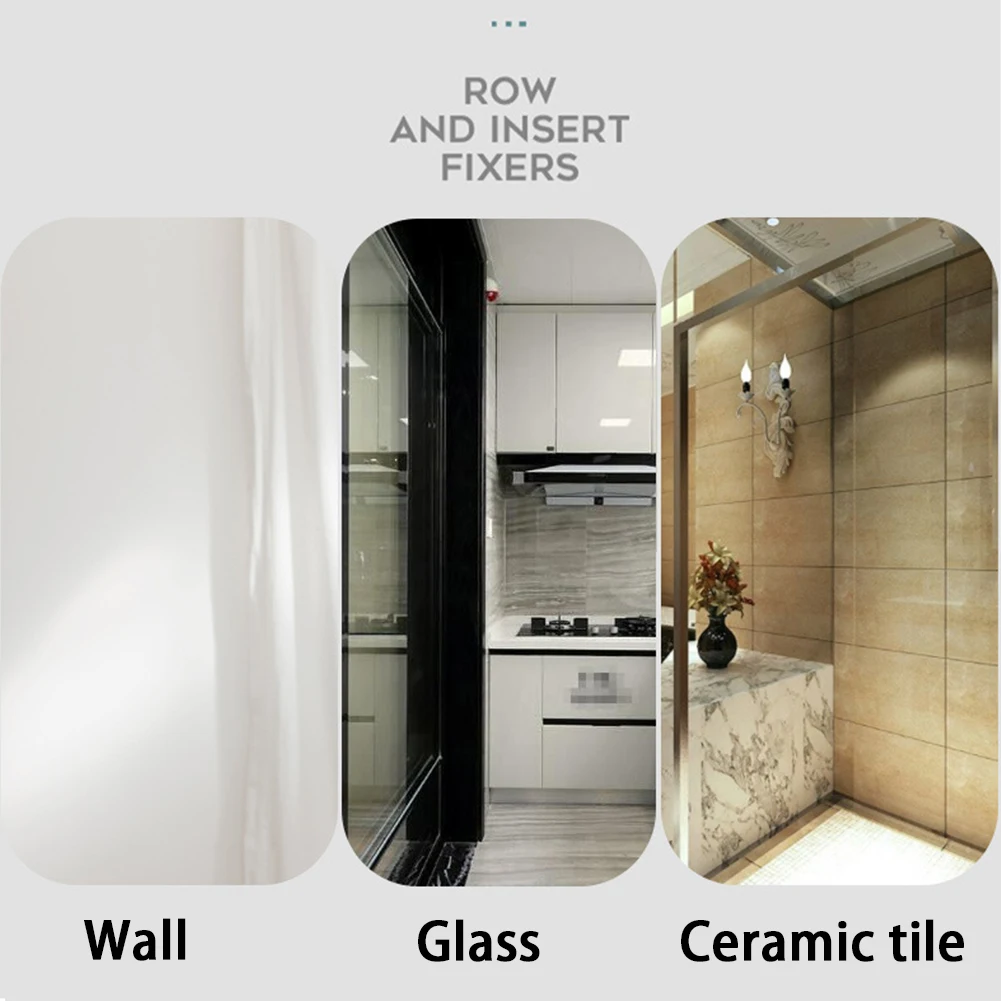 Фиксирующая патч панель держатель бесшовный для дома и офиса белый крепкий клей