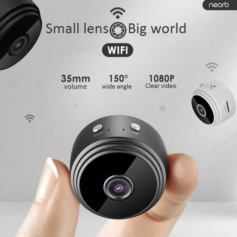 A9 WiFi мини камера беспроводная HD 1080P Портативная Домашняя безопасность Ночное
