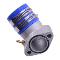 carburetor intake manifold boot pipe adapter blue fit for gy6 150cc 250cc moped scooter atv go kart racing