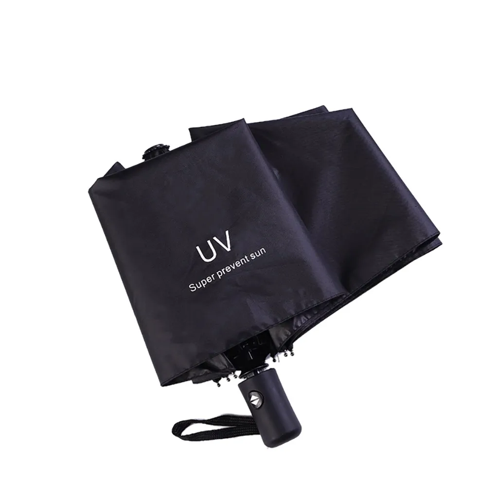 Folding Reverse Umbrella Rain Women Men Big Windproof Black Coating Sun Umbrellas Gifts Parasol Automatic Business Car Paraguas | Дом и сад