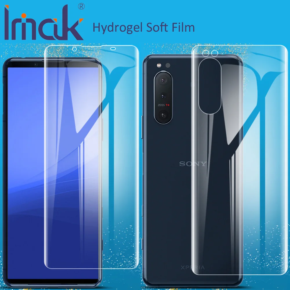 Гидрогелевая пленка imak Для Sony Xperia 1 5 ii мягкая защитная для экрана прозрачная