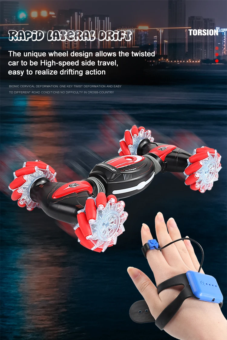 Harga MINI RC Mobil Radio Gerakan Induksi 2.4G Mainan Cahaya Musik Drift Menari Memutar Stunt Mobil Remote Control Untuk Hadiah Anak-anak