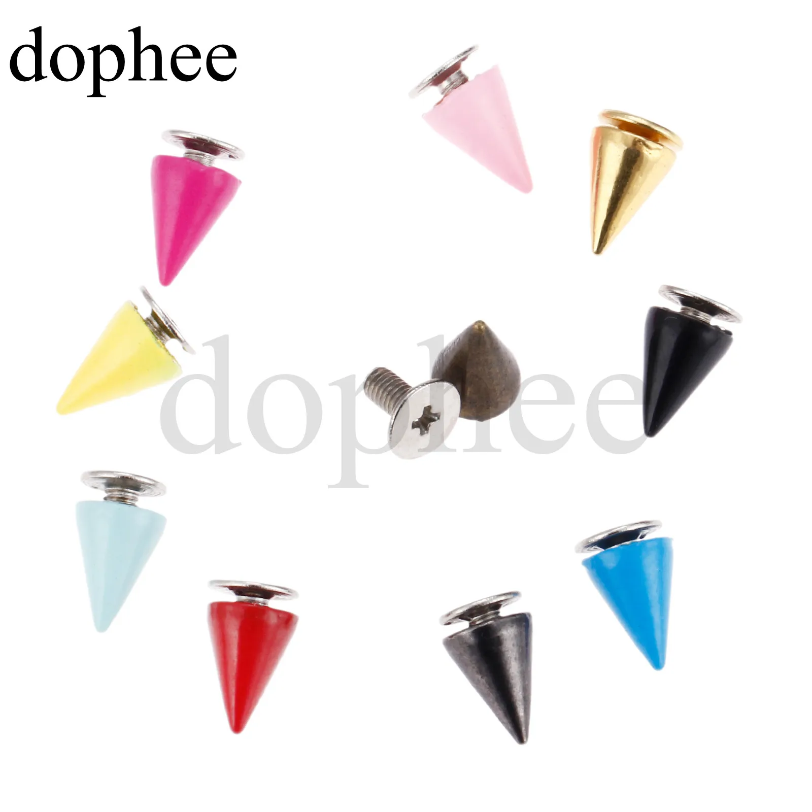 20 шт. разноцветные металлические заклепки в стиле панк | Дом и сад