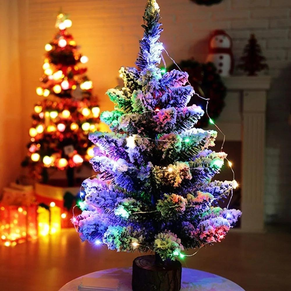 

Led Fairy Lights Copper Wire String 1/2/3/5/10M Holiday Outdoor Lamp Garland Luces For Wedding Christmas Tree Party Decoration