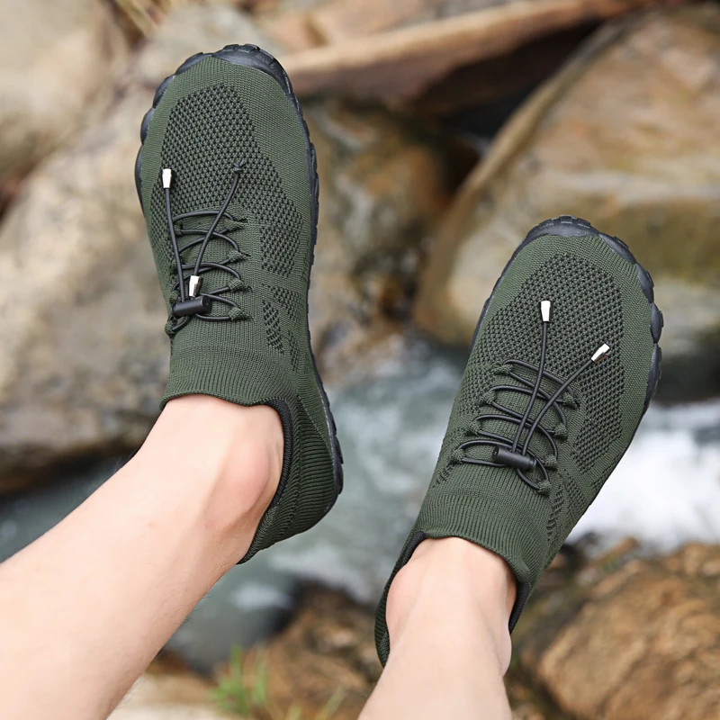 

2021 Men's Swimming Water Shoes Men Sneakers Women's Beach Camping Shoes Adult Unisex Aqua Flat Soft Walking Shoes Non-slip Man