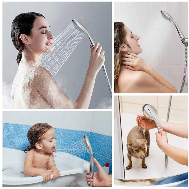 

Shower Head with Hose, Shower Head with Hose, Shower Hose with Shower Head, Water-Saving, Hand Shower Hose Universal