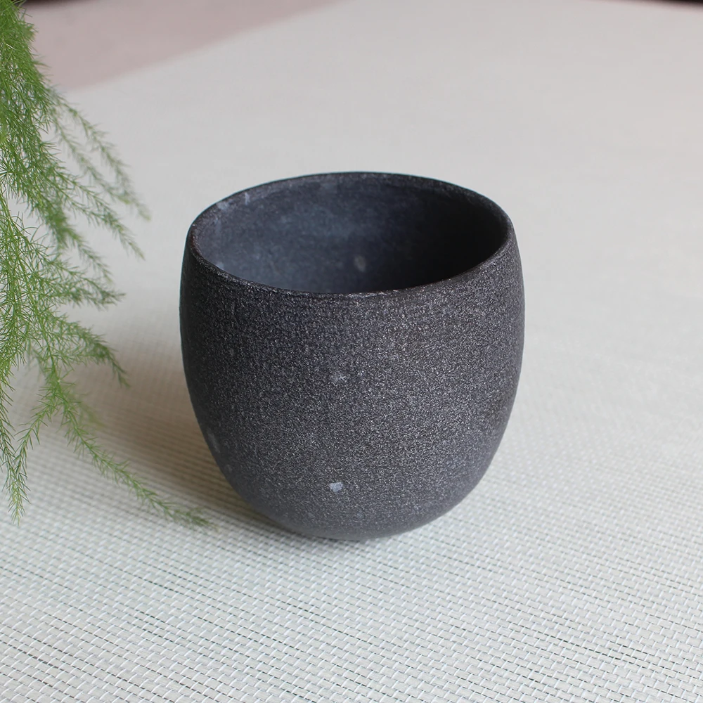Чайная чашка в китайском стиле винтажная каменная кружка для воды Longfeng простые