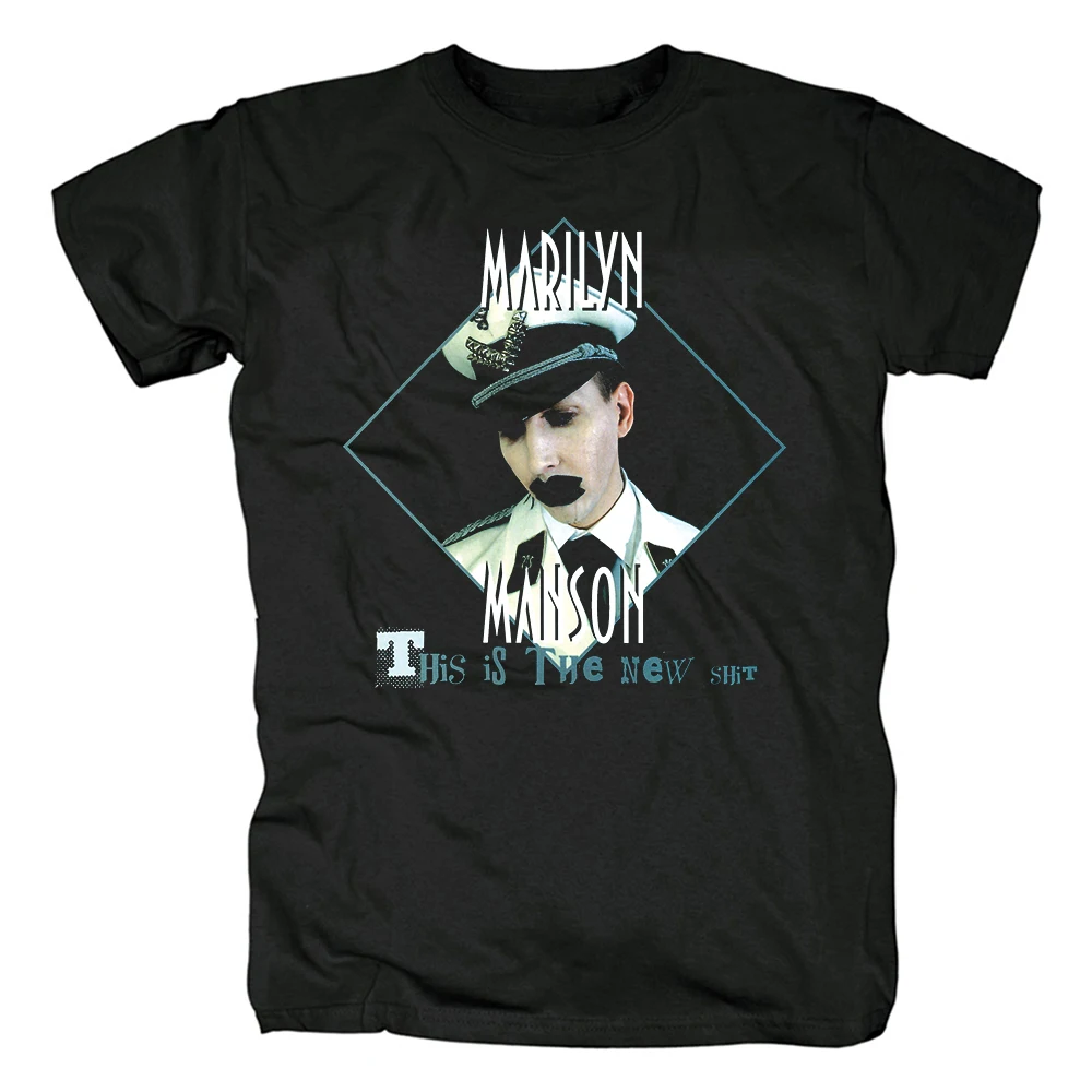 Футболка с коротким рукавом маррилин Мэнсон|Мужские футболки| |