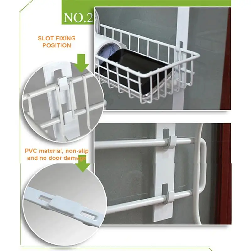 

Over The Door Hanger Rack 5 Hooks Towel Coat Hanging Rack Holder Kitchen Bathroom