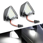 Автомобильные светодиодные подсветки для зеркала AUXITO, лампа для лужи для VW Golf 5 Plus Eos Passat CC Jetta MK3 Touran Sharan MK2 7N, аксессуары