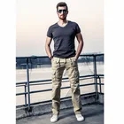 Брюки-карго AEMAPE мужские тактические, Брендовые брюки-карго со множеством карманов, повседневные армейские военные рабочие брюки для воркаута