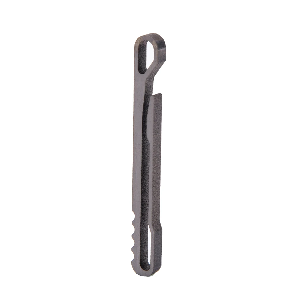 Купи Pocket Clip Titanium Alloy EDC Key Ring Belt Clip Quick Draw Keychain Hanging Buckle Bottle Opener Outdoor Equipment за 115 рублей в магазине AliExpress