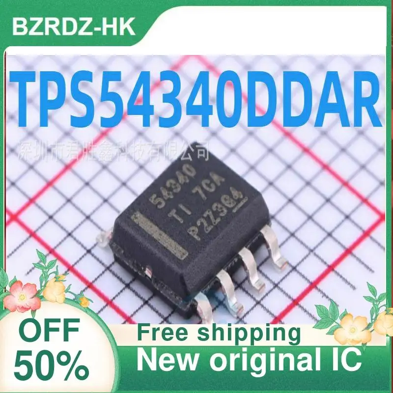 

Оригинальный TPS54340 TPS54340DDAR 54340 SOP8 nuevo, 1 шт.