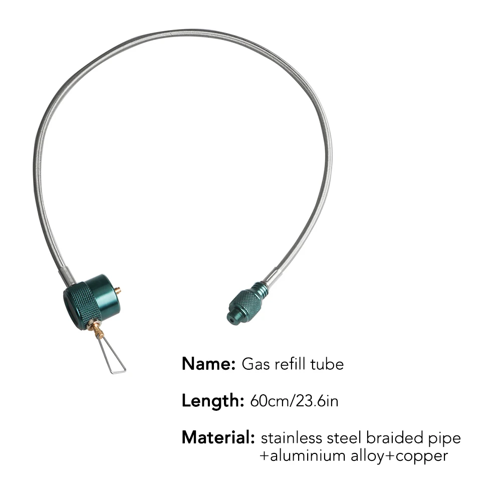 Газовая плита для кемпинга пропановая заправка Трубная горелка плоская муфта