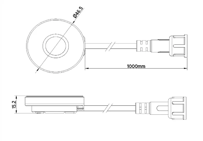Ультразвуковой датчик уровня топлива U02 для транспортного средства управление